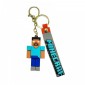 3D Μπρελόκ Σιλικόνης Minecraft - Steve 8 εκ.