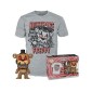 Funko Pop Tees Box Games Five Nights at Freddy's - Nightmare Freddy GiTD 111 Vinyl Figure Exclusive & T-shirt Small