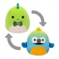 Jazwares Λούτρινο Flip-a-Mallow by Squishmallows Danny the Dinosaur & Baptise the Macaw 13εκ.