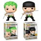 Funko POP Animation Bundle of 2 One Piece - Roronoa Zoro 1775 & Chase Vinyl Figure