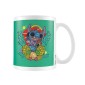 Stor Κεραμική Κούπα Lilo & Stitch Mug 315ml Λευκό-Βεραμάν