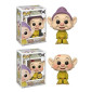 Funko POP Disney Bundle of 2 Snow White and the Seven Dwarfs - Dopey & Chase 340 Vinyl Figures