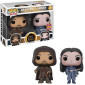 Funko POP Movies The Lord of the Rings - Aragorn & Arwen 2-pack Vinyl Figures 2017 Summer Convention Exclusive