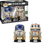 Funko POP Star Wars - R2-D2 & R5-D4 2-pack Vinyl Figures 2023 Galactic Convention Exclusive