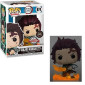 Funko POP Animation Demon Slayer - Tanjiro Kamado (Hinokami Kagura Dance) Chase GitD 874 Vinyl Figure Special Edition