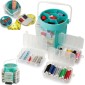 Πλήρες σετ Ραπτικής 210 τεμαχίων - Deluxe Sewing Kit & Storage Caddy