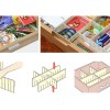 Έξυπνα Διαχωριστικά Συρταριών - Drawer Dividers 50x12εκ - 3 τεμάχια