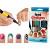 Πινέλα Νυχιών Με 6 Καταπληκτικά Χρώματα - Nail Art Pens "Hot Designs"
