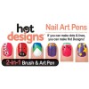 Πινέλα Νυχιών Με 6 Καταπληκτικά Χρώματα - Nail Art Pens "Hot Designs"