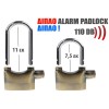 Διπλό Λουκέτο ΑLARM DISC LOCK με συναγερμό 110 dB από Ατσάλι