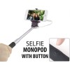 Selfie Stick Monopod - Πτυσσόμενο Μπαστούνι Κάμερας Με Καλώδιο
