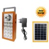 Ηλιακό Σύστημα Φωτισμού με Panel, Μπαταρία, Ισχυρό Φακό - Φωτιστικό & 2 Λάμπες LED 80LM