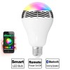 Bluetooth Πολύχρωμη Λάμπα LED 6W & Ηχείο 3W E27 για Android & iOS LD6