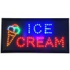 Φωτιζόμενη πινακίδα με κίνηση ICE CREAM