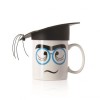 Κεραμική Κούπα με Καπέλο Σιλικόνης - Nerd Mug 