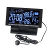 Ψηφιακό Πολυόργανο Αυτοκινήτου με Οθόνη LCD με Ρολόι, Θερμόμετρο, Υγρόμετρο