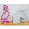 Φωτιζόμενος Διακοσμητικός Πίνακας LED Φλαμιγκο - Flamingo Lightbox