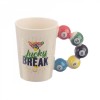 Κούπα με λαβή σε σχήμα Μπάλες Μπιλιάρδου - Pool Balls Mug