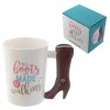 Κούπα με λαβή σε σχήμα Μπότας - Boot Mug