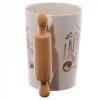 Κούπα με λαβή σε σχήμα Πλάστη - Kitchen Rolling Pin Mug