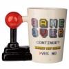 Κούπα με λαβή σε σχήμα Χειριστήριο Βιντεοπαιχνιδιού - Retro Joystick Mug