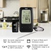 Ψηφιακό Θερμόμετρο Ακίδας για την Κουζίνα Με Ασύρματο Δέκτη