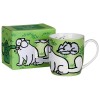 Πορσελάνινη Κούπα Simon's Cat Πράσινη - Simon's Cat Green Mug