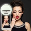 Επαναφορτιζόμενο Selfie Ring Light Led 5600Κ - White