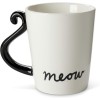 Κούπα με λαβή σε σχήμα ουρά γάτας - Black Kitten Mug