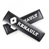 Μαξιλαράκια Ζώνης Carbon Renault σετ 2 τεμαχίων