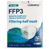 Leikang Μάσκα κάλυψης FFP3 Υψηλής Προστασίας Λευκή 20τμχ 