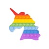 Anti Stress Fidget Bubble Pop Αγχολυτικό Παιχνίδι Μονόκερος Rainbow