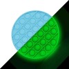 Anti Stress Fidget Bubble Pop Αγχολυτικό Παιχνίδι Κύκλος Μπλε Glow 