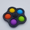 Pop it Fidget Simple Dimple Αγχολυτικό Παιχνίδι Πενταπλό Spinner