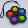 Pop it Fidget Simple Dimple Αγχολυτικό Παιχνίδι Πενταπλό Spinner