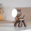 Allocacoc PuppyLamp Επιτραπέζιο Φωτιστικό Κουτάβι με Δώρο τον Φορτιστή - Καφέ