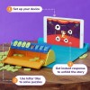 Plugo Letters Σύστημα παιδικού παιχνιδιού Επαυξημένης Πραγματικότητας γνώσεων με τουβλάκια