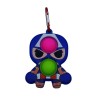 Pop it Fidget Dimple Αγχολυτικό Παιχνίδι Μπρελόκ Καρτούν Μπλε