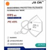 Jada FFP3 NR Filtering Half Mask PFE>99% Με Επιρρίνιο Πορτοκαλί 20τμχ