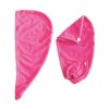 Πετσέτα Μαλλιών Τουρμπάνι από Μικροϊνες - Ροζ