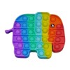 Anti Stress Fidget Bubble Pop Αγχολυτικό Παιχνίδι Ελεφαντάκι Rainbow