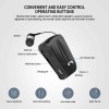 Ασύρματο Bluetooth Handsfree Ακουστικό 2in1 - Μαύρο