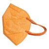 Μάσκα Υψηλής Προστασίας KN95 3D Care Protective Πορτοκαλί 1τμχ