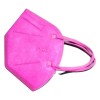 Μάσκα Υψηλής Προστασίας KN95 3D Care Protective Φούξια 1τμχ