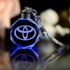 3D Led Light Κρυστάλλινο Μπρελόκ Αυτοκινήτου - Toyota