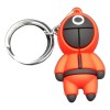 Μπρελόκ κλειδιών Squid Game σιλικόνης 3D Κύκλος