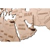Ξύλινος Χάρτης XXL 200x120cm Wood Trick World Map XXL