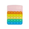 Anti Stress Fidget Pop it Αγχολυτικό Παιχνίδι Αριθμομηχανή Rainbow
