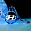 3D Led Light Κρυστάλλινο Μπρελόκ Αυτοκινήτου - Hyundai
