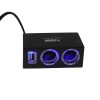 Πολύπριζο Aυτοκινήτου με 2 Παροχές & 2 USB 1A - Car Socket Splitter